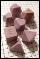 Dice : Dice - DM Collection - Armory Purple Opaque 2nd Generation A Set